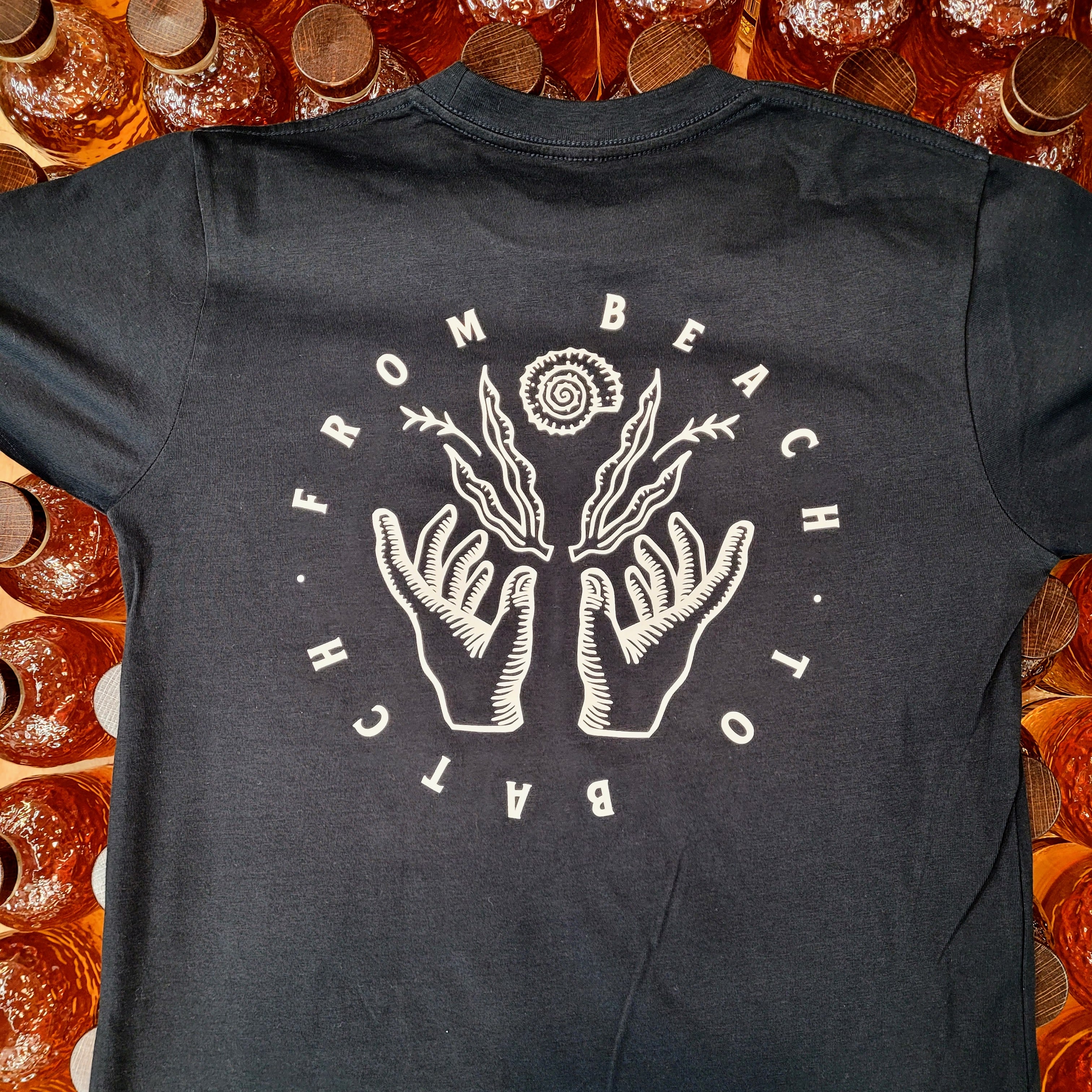 Whitby Distillery Navy T-Shirt - Image 3